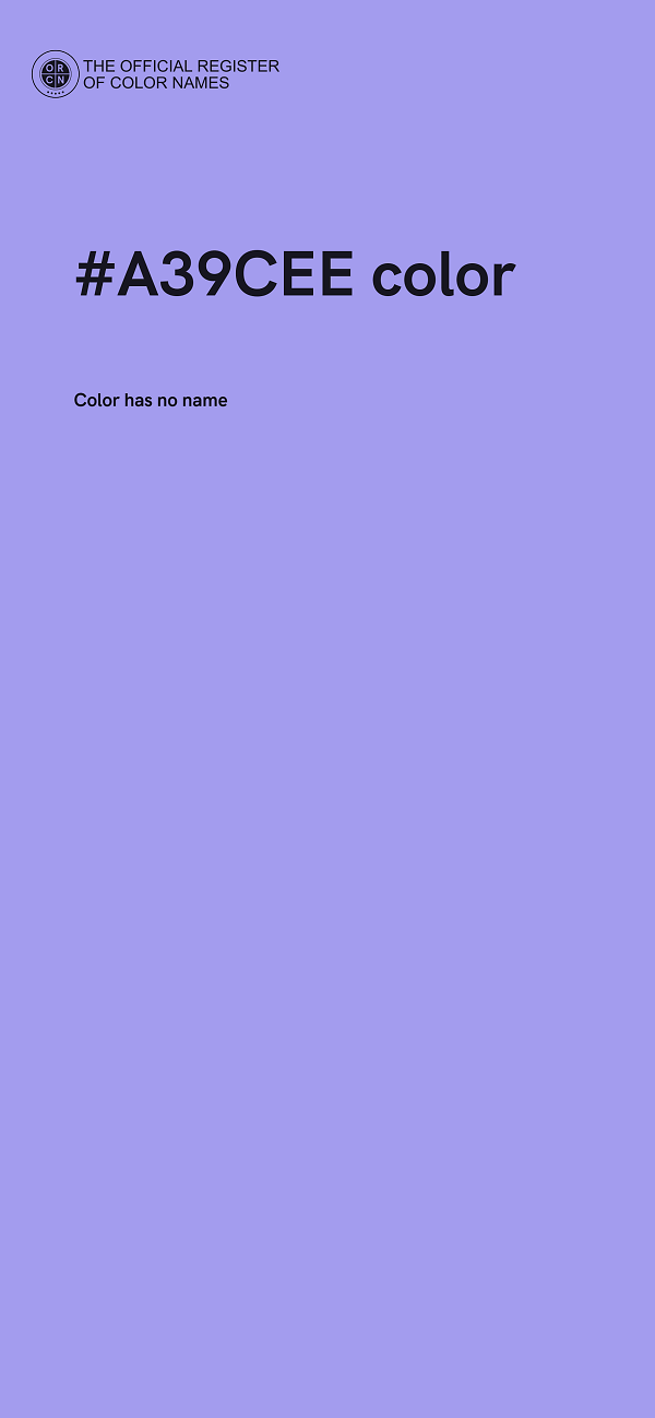 #A39CEE color image