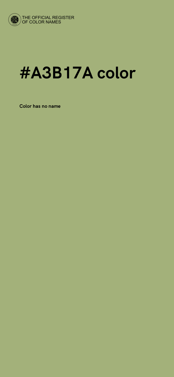 #A3B17A color image