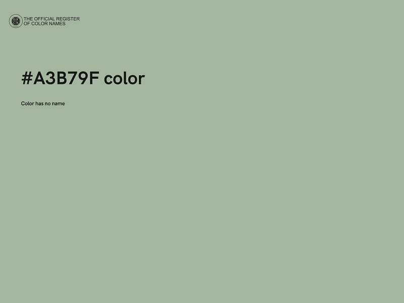 #A3B79F color image