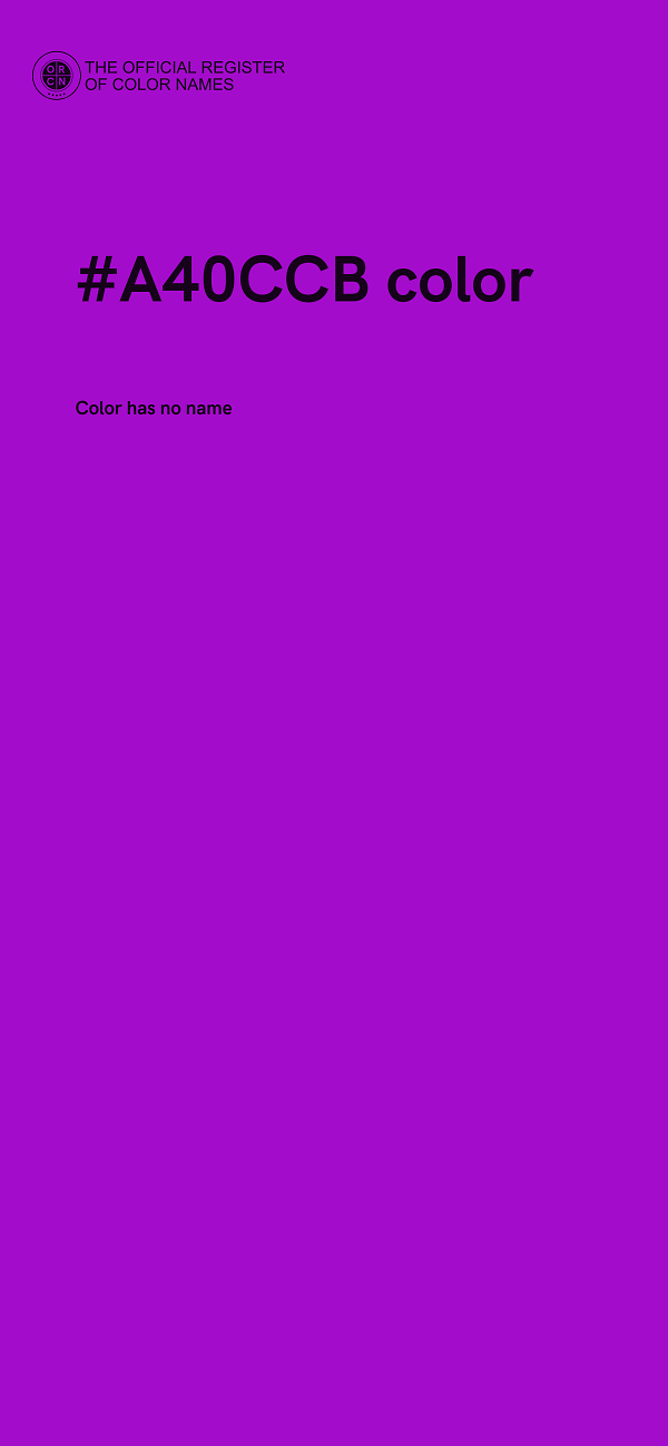 #A40CCB color image