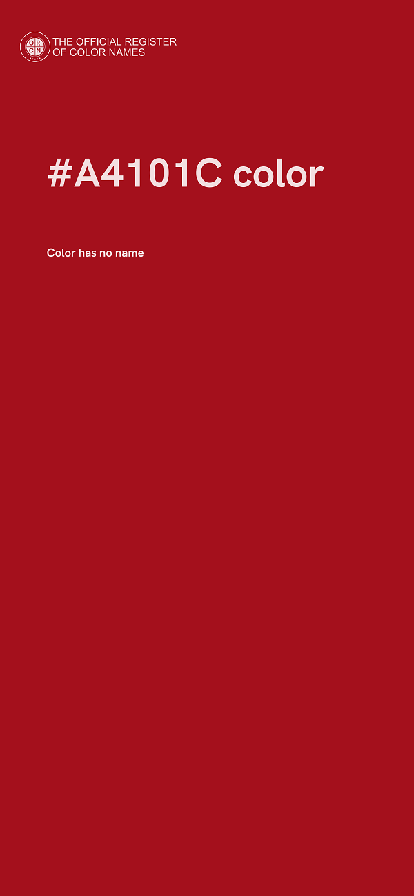 #A4101C color image