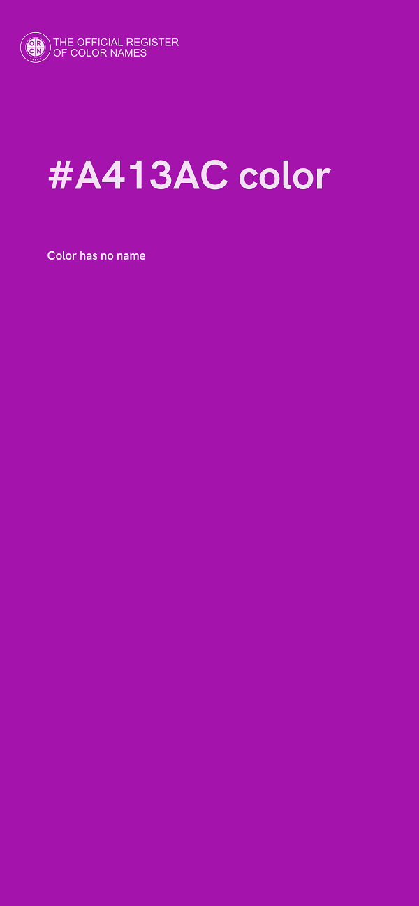 #A413AC color image