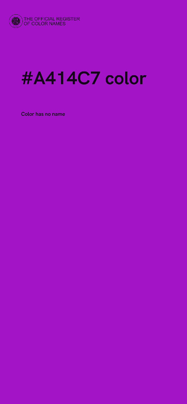 #A414C7 color image