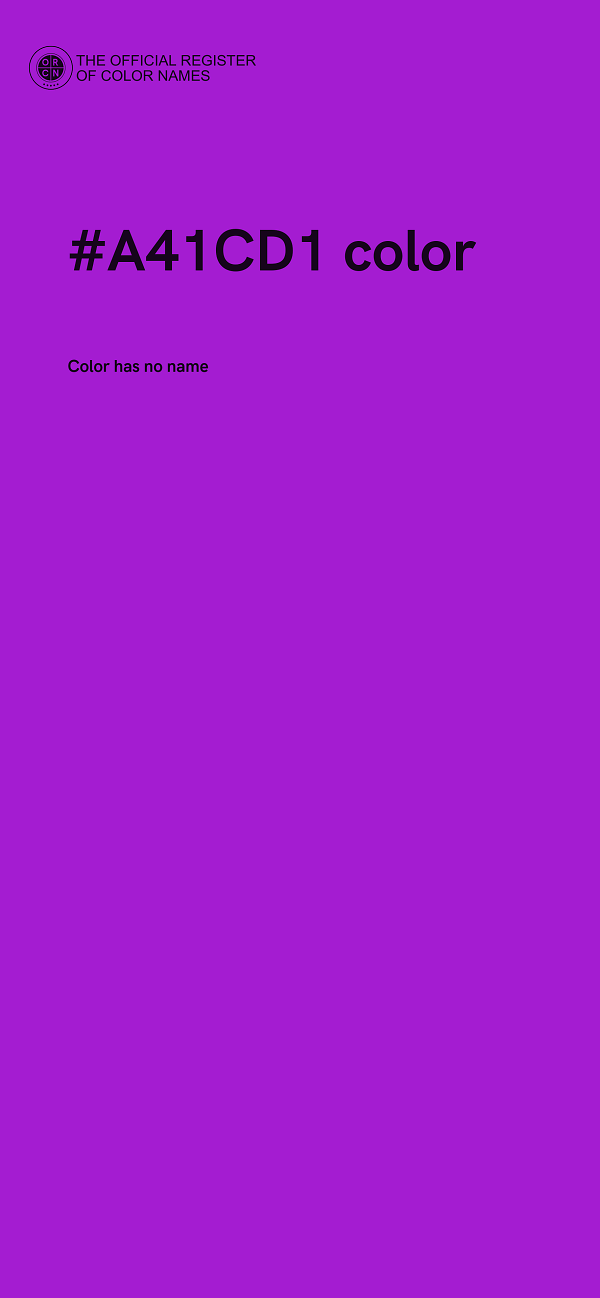 #A41CD1 color image