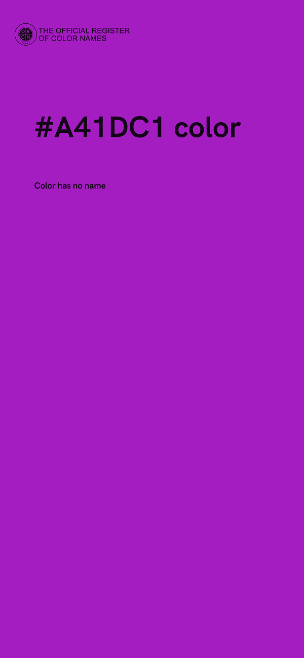 #A41DC1 color image