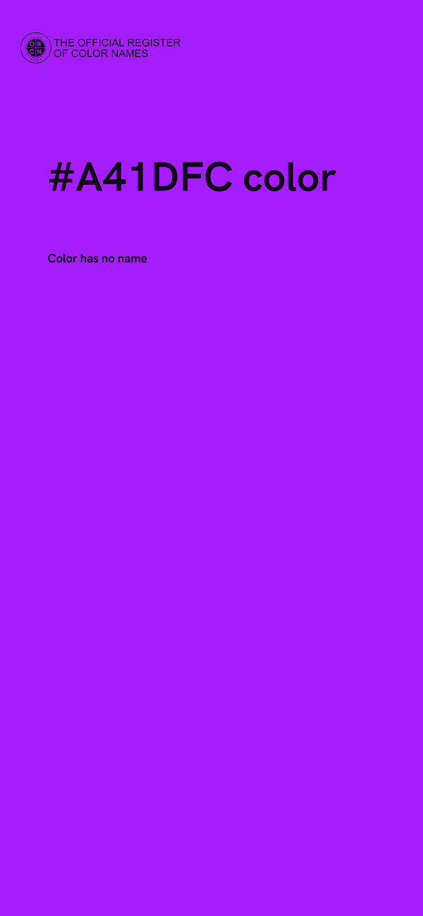 #A41DFC color image