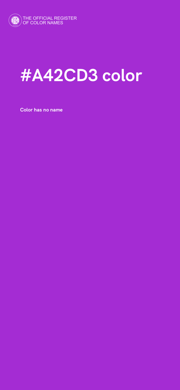 #A42CD3 color image