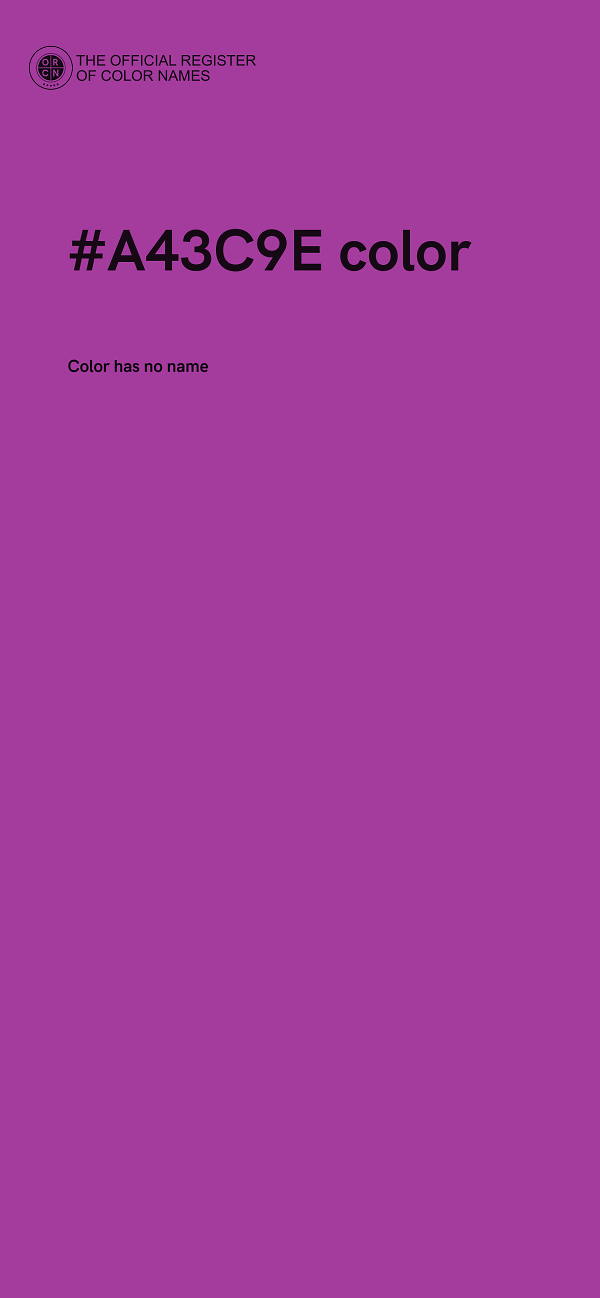 #A43C9E color image