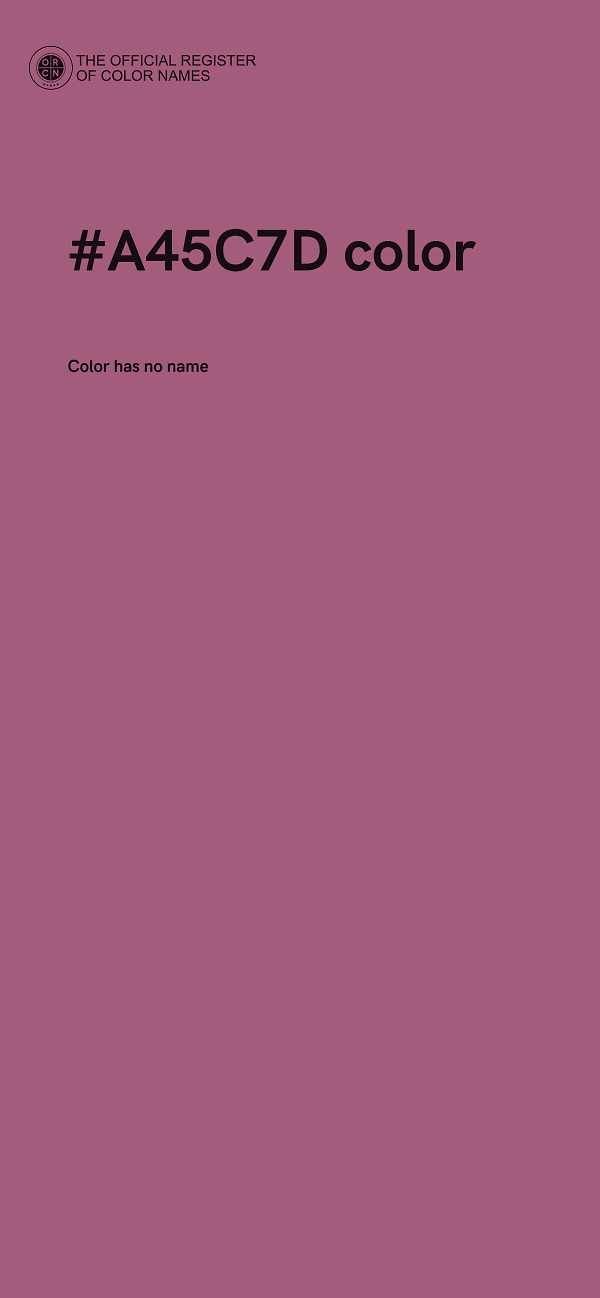 #A45C7D color image