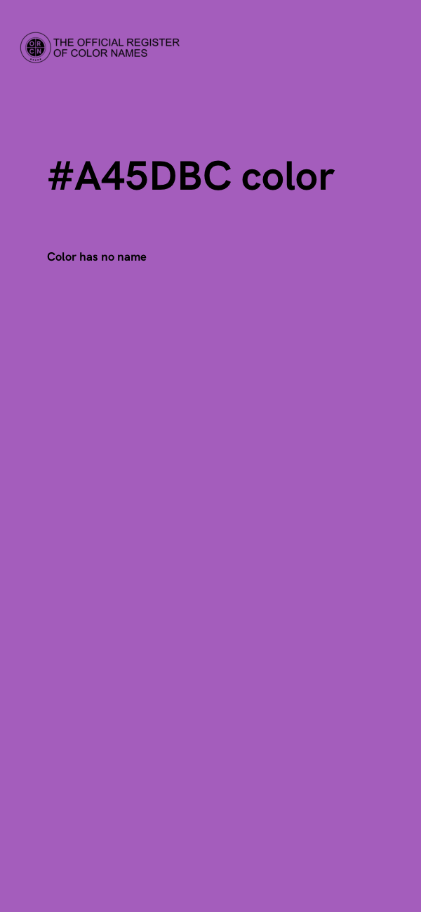 #A45DBC color image