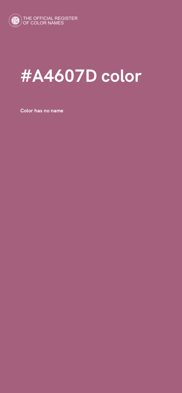 #A4607D color image