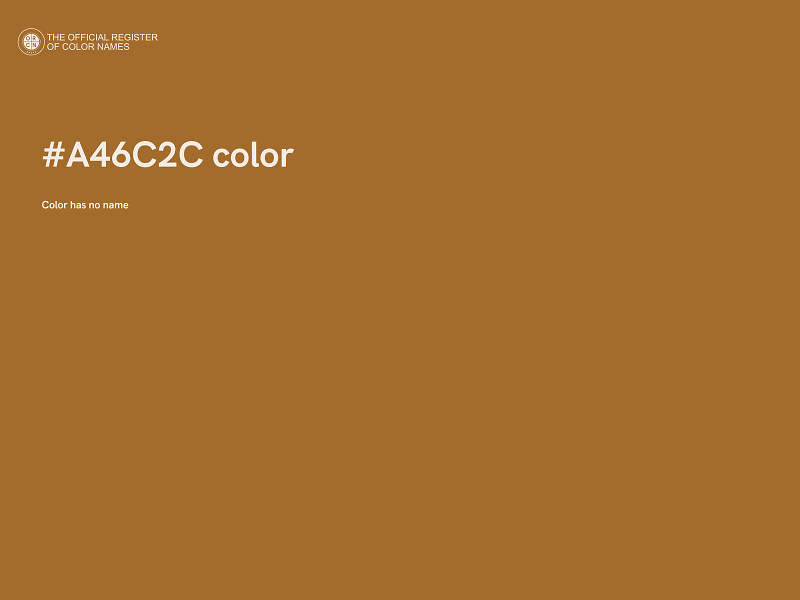 #A46C2C color image