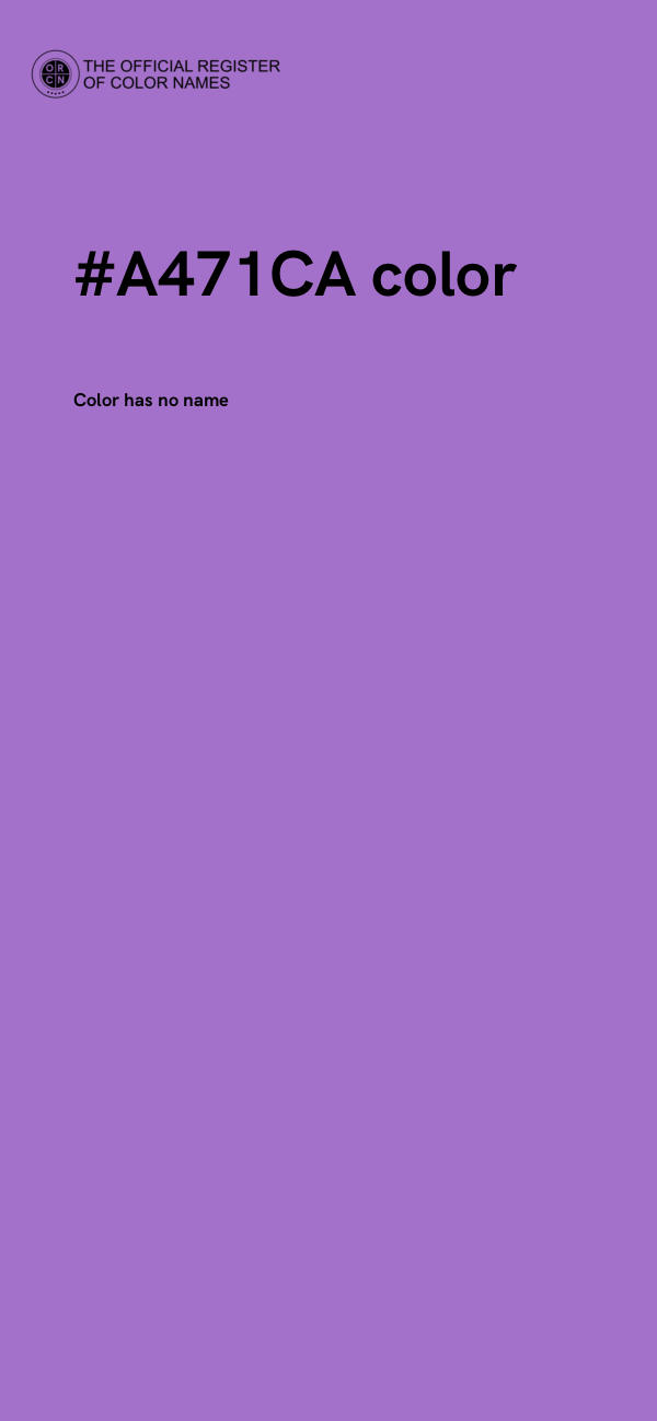 #A471CA color image
