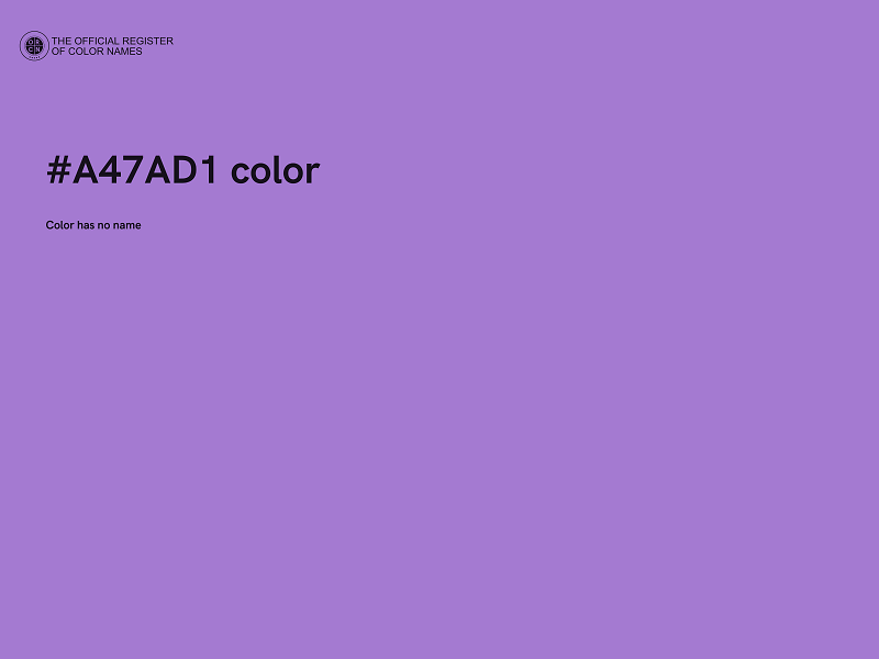 #A47AD1 color image