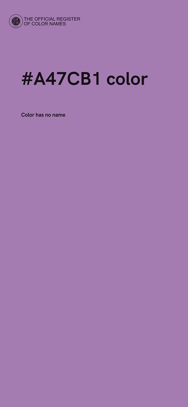 #A47CB1 color image