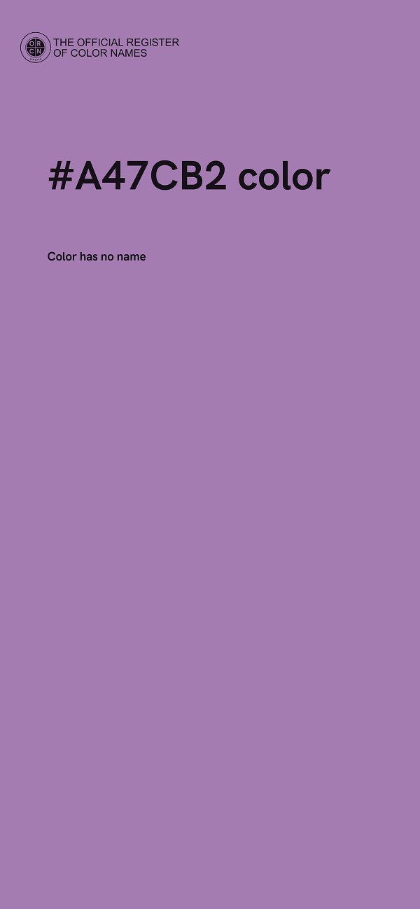 #A47CB2 color image