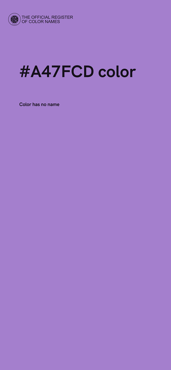 #A47FCD color image
