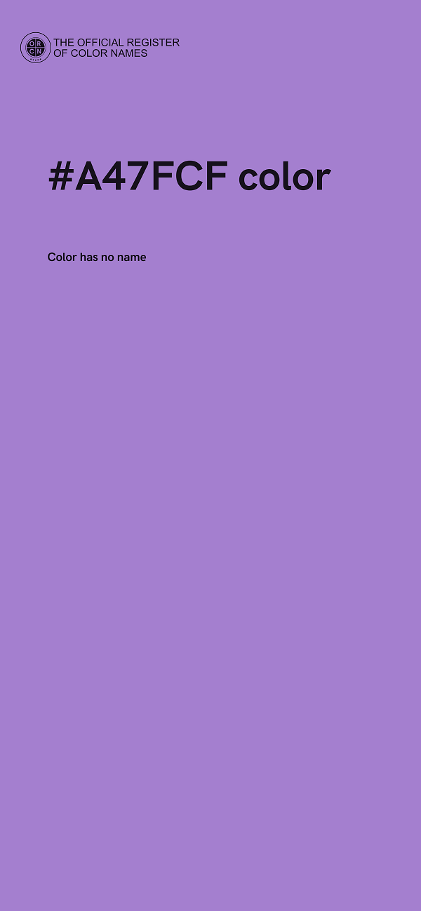 #A47FCF color image