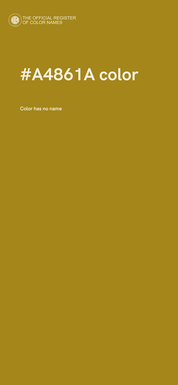 #A4861A color image