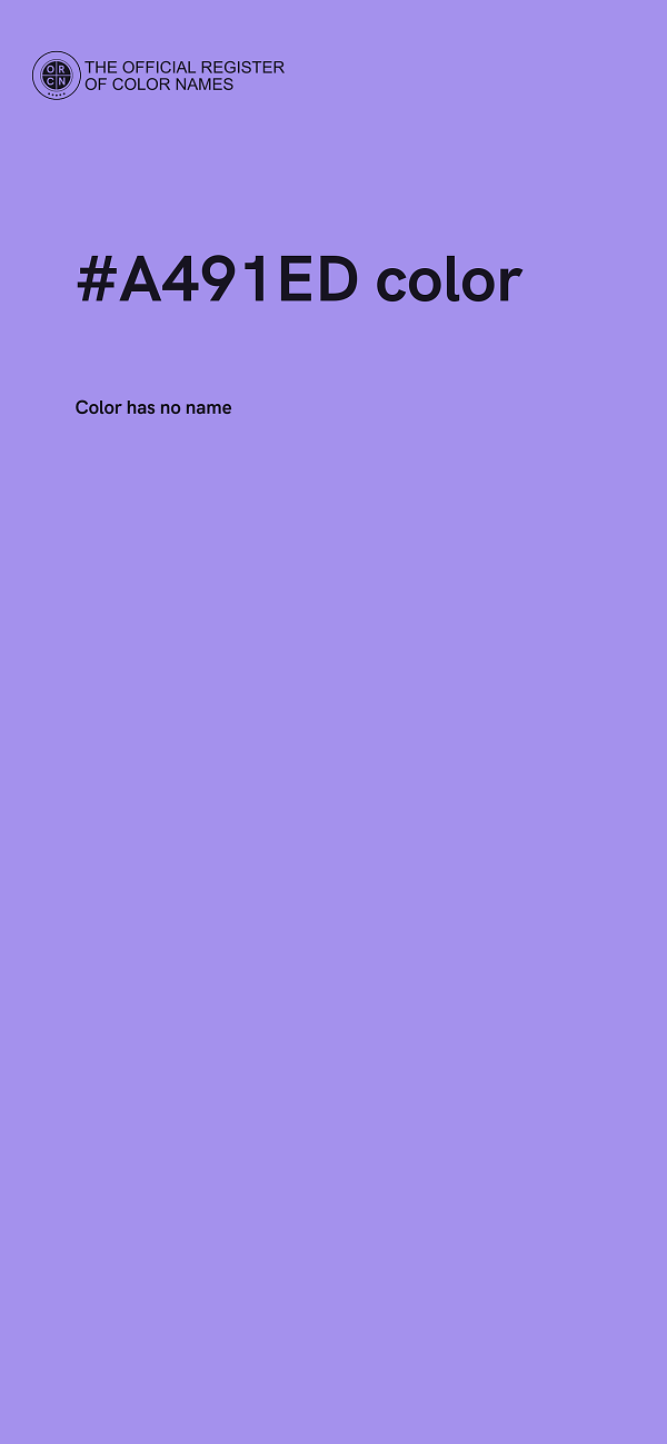 #A491ED color image