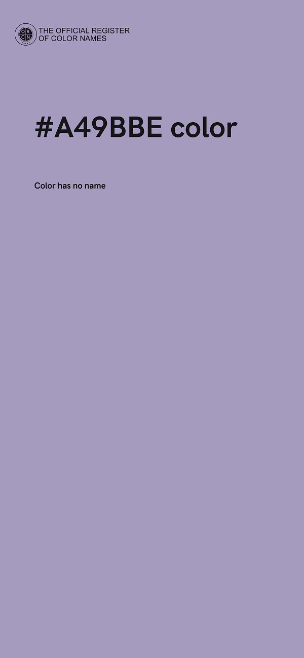 #A49BBE color image