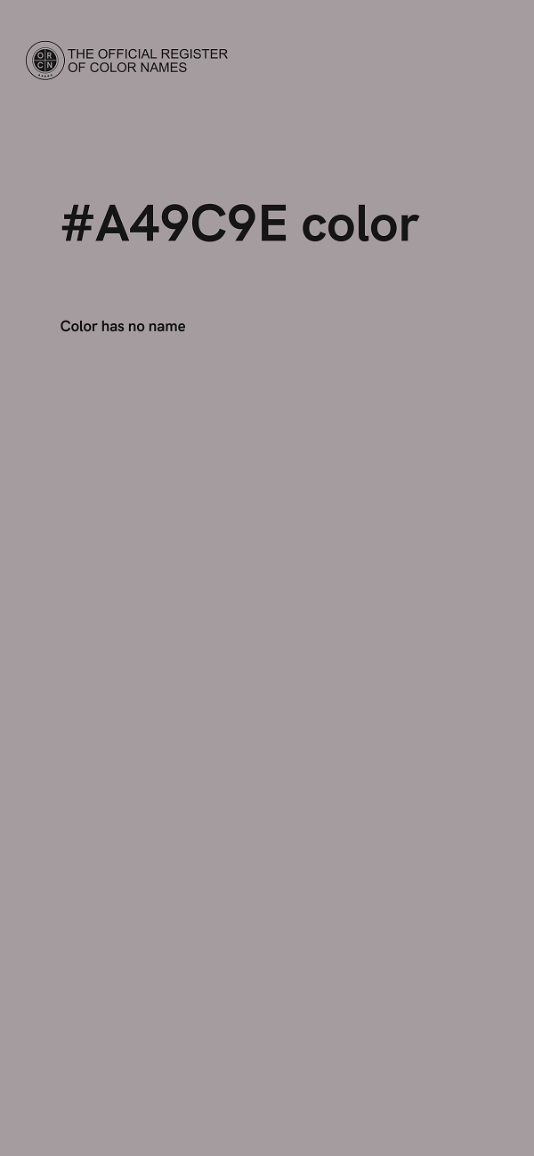 #A49C9E color image