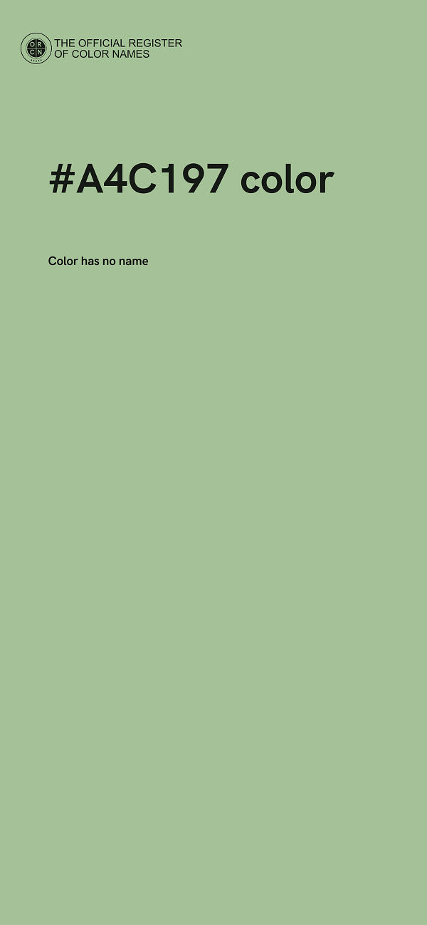 #A4C197 color image