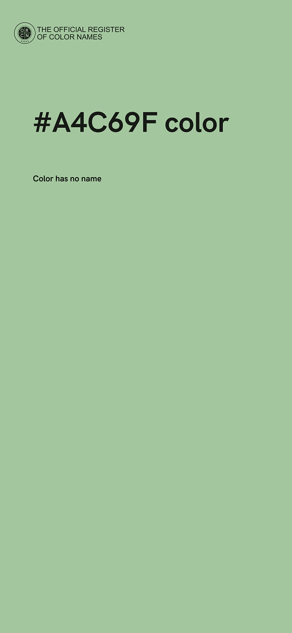 #A4C69F color image