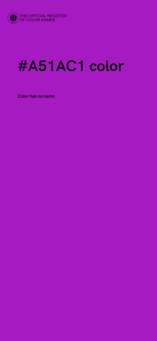 #A51AC1 color image