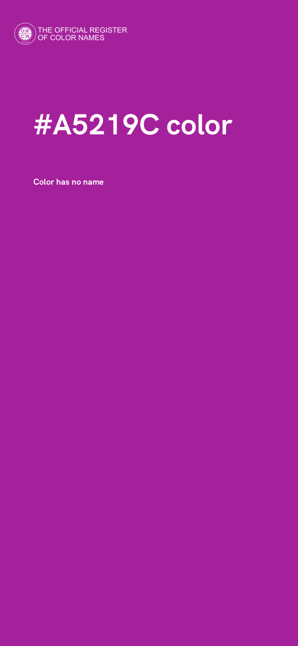 #A5219C color image