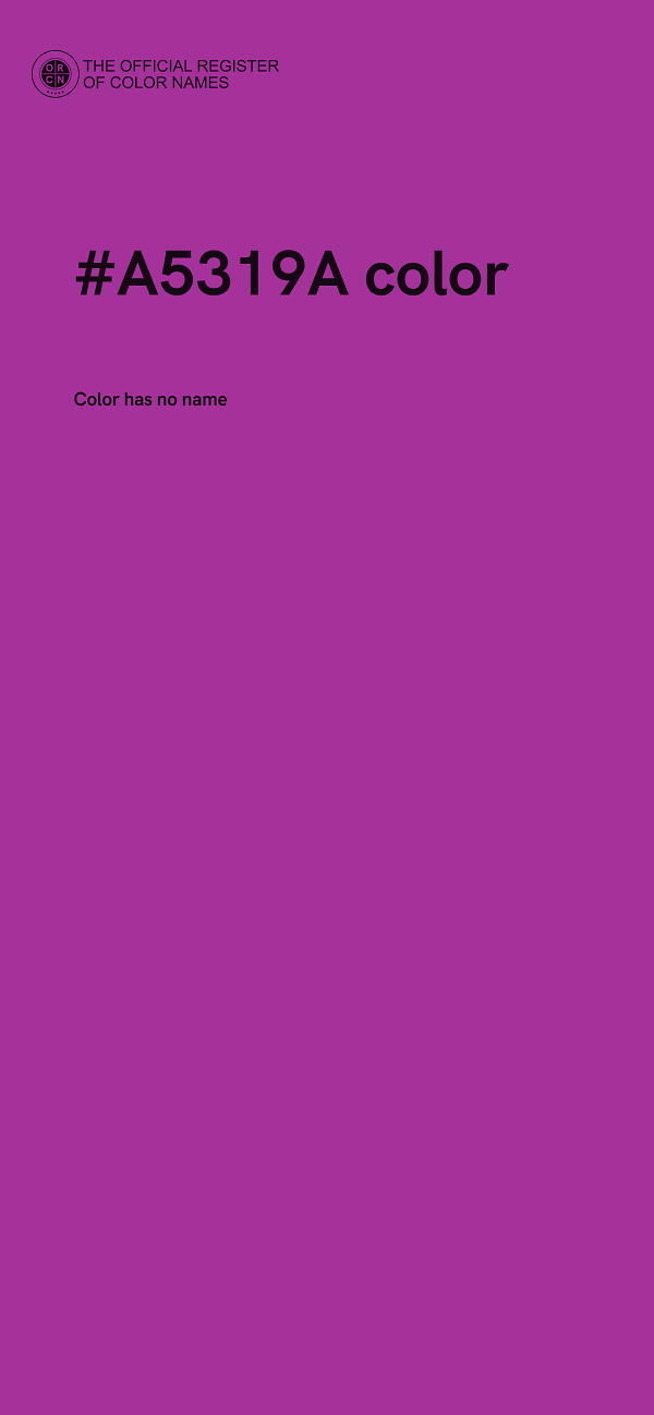 #A5319A color image