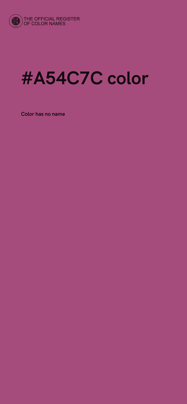 #A54C7C color image
