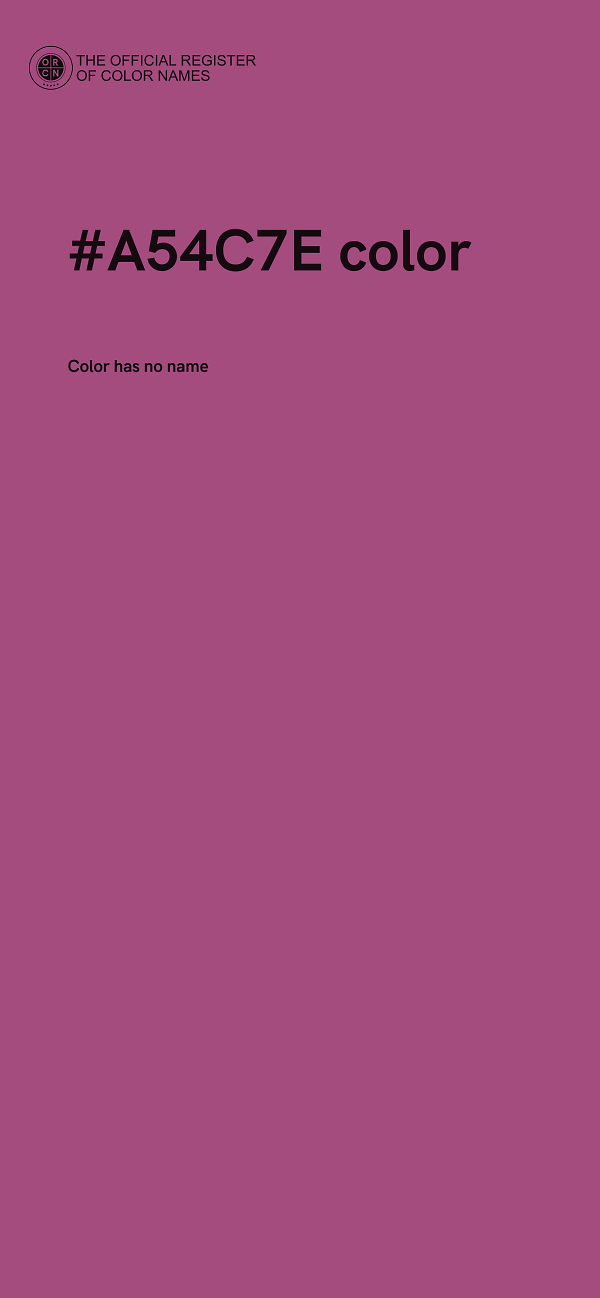 #A54C7E color image