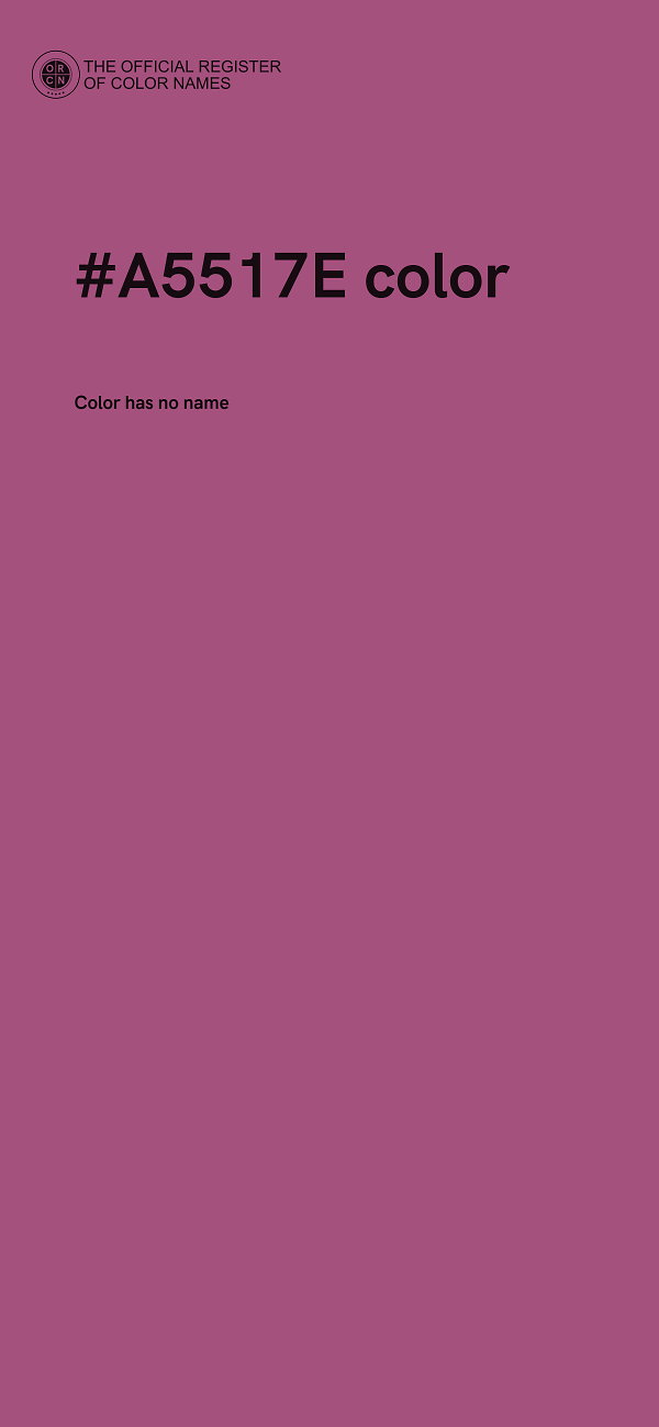 #A5517E color image