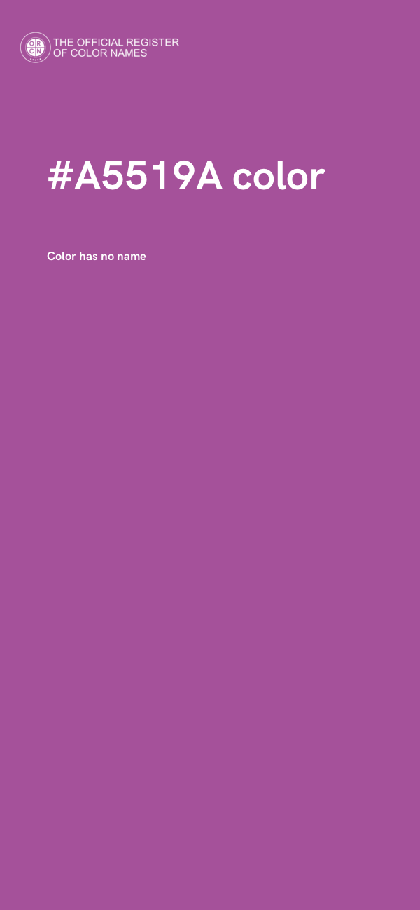 #A5519A color image