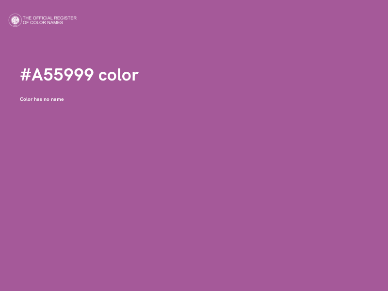 #A55999 color image