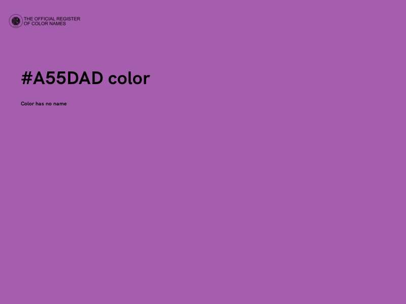 #A55DAD color image