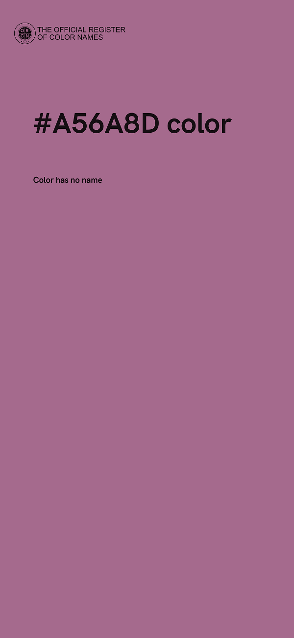 #A56A8D color image