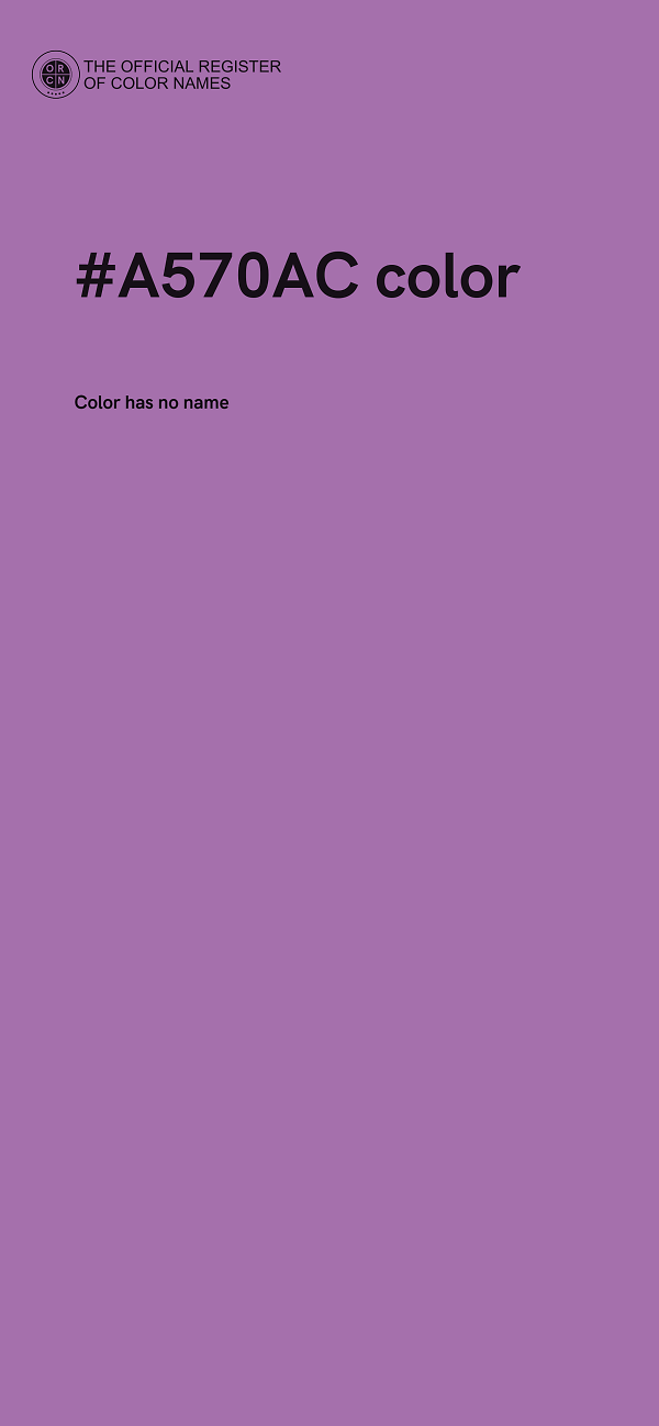 #A570AC color image