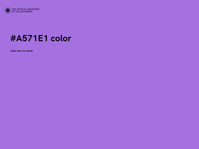 #A571E1 color image