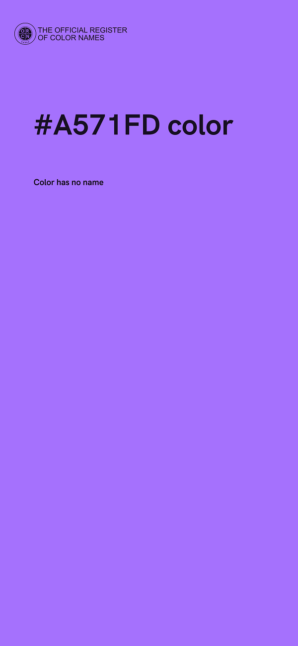#A571FD color image