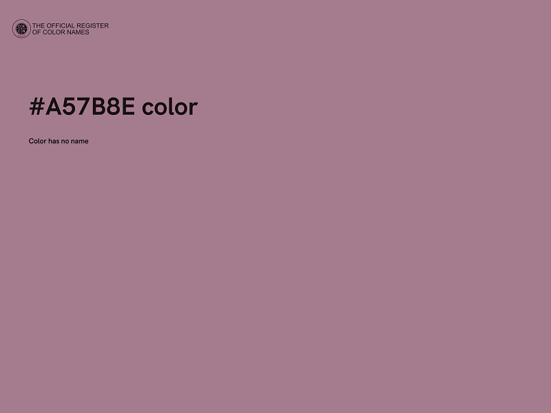 #A57B8E color image