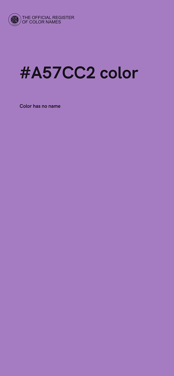 #A57CC2 color image