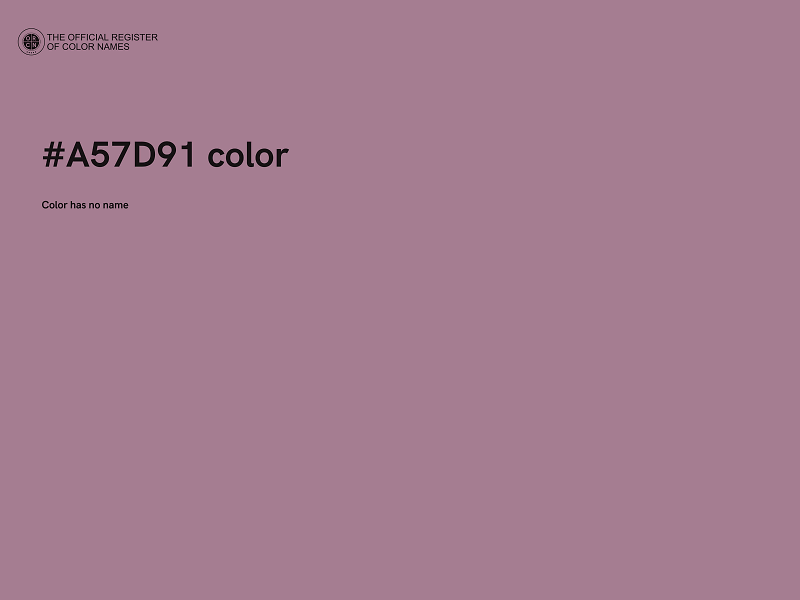 #A57D91 color image