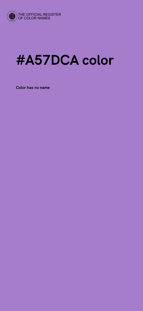#A57DCA color image