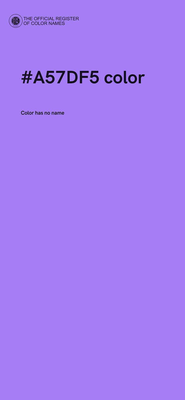#A57DF5 color image