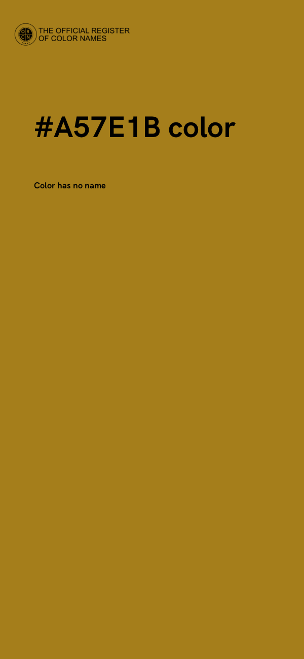 #A57E1B color image