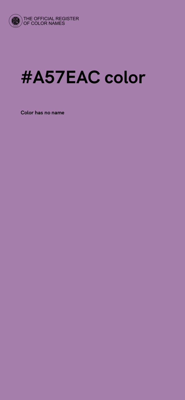#A57EAC color image