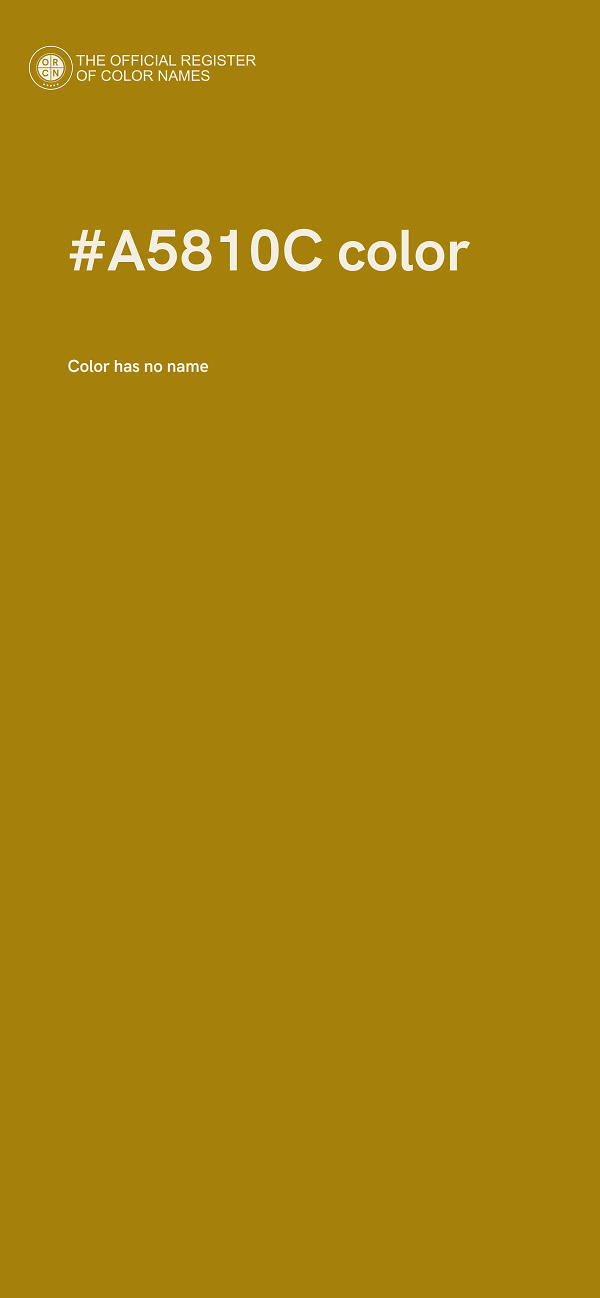 #A5810C color image