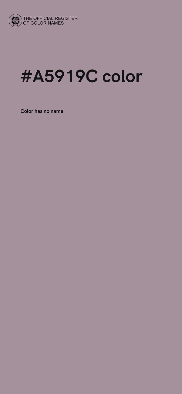 #A5919C color image
